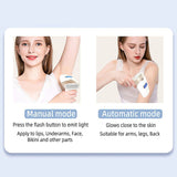 IPL Laser Epilator Permanent Hair Remover Device Home Use Face Body Bikini Hair Removal