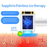 IPL Laser Hair Removal Ice Epilator Bikini Whole body Sapphire Depilator Upgraded Model laser hair