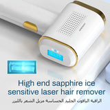 IPL Laser Hair Removal Ice Epilator Bikini Whole body Sapphire Depilator Upgraded Model laser hair