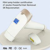 IPL Laser Epilator Permanent Hair Remover Device Home Use Face Body Bikini Hair Removal