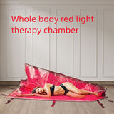 Full body red light therapy mat relieve fatigue soreness infrared light therapy whole body physiotherapy bed