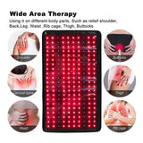Red light therapy mat 210 LEDs relieve fatigue soreness infrared light therapy hot compress therapy mat