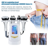 4 in 1 40K Cavitation Ultrasonic Body Slimming Machine RF Beauty Device Facial Massager Skin Tighten Face Lifting Skin Care Tool