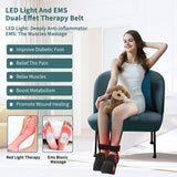 LED red light therapy mat EMS massage waist foot shoulder leg relieve fatigue soreness light therapy repair