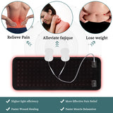 LED red light therapy mat EMS massage waist shoulder leg relieve fatigue soreness light therapy repair