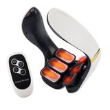 Smart Neck Massager 6 heads Electric Cervical Massager Hot Compress