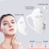 EMS Electric Pulse Face Mask Facial Lifting Firming Massager