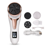 Electric pedicure exfoliating foot beauty kit rechargeable IPX7 waterproof