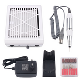 Nail File Nail Drill Machine 2 In 1 Vacuum Cleaner Vacuum Nail Dust Collector