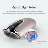 Laser hair removal device IPL skin rejuvenation home hair removal device