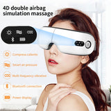 Eye Massager 4D Smart Airbag Vibration Eye Care Instrument Hot Compress Massager