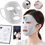 EMS Electric Pulse Face Mask Facial Lifting Firming Massager