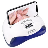 Nail Lamp 168W Dual Light Source UV Nail Lamp