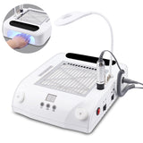 6 in 1 Smart Nail Drill 48W Nail Lamp Polisher LED Lighting Nail cleaner Multifunctional nail tool