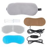 Eye mask 2 in 1 cool hot compress therapy heated eye mask