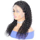Human Hair Wig Front Lace Hand Woven Hair