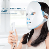 7 Colors LED Facial Mask Skin Rejuvenation LED Photon Face Mask