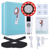 8 in 1 EMS Ultrasonic Body Slimming Massager RF Color Light Ultrasonic Fat Burner