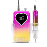 Nail File Nail Drill Gradient Color Portable Rechargeable