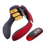 Smart Neck Massager 6 heads Electric Cervical Massager Hot Compress