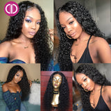 Human Hair Wig Front Lace Hand Woven Hair