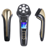 4 in 1 Mini HiFU Machine 3rd Generation Ultrasonic Knife RF EMS Pulse Facial Neck Lifting Skin Tightening Anti Wrinkle Beauty Massager