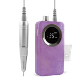 Nail File Nail Drill Gradient Color Portable Rechargeable