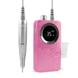 Nail File Nail Drill Gradient Color Portable Rechargeable