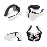 Smart Neck Massager 6 heads Electric Cervical Massager Hot Compress