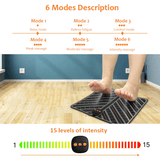 EMS Foot Massager Pad USB Rechargeable Mat Improve Blood Circulation Relieve Pain