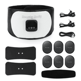 EMS Abdominal Muscle Fitness Trainer Electric Abdominal Massager Slimming Waist Belt