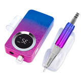 Nail File Nail Drill Gradient Color Portable Rechargeable