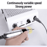 Nail File Nail Drill Machine 2 In 1 Vacuum Cleaner Vacuum Nail Dust Collector