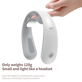 Smart Neck Massager 2 heads Electric Cervical Massager Hot Compress