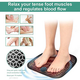 EMS Foot Massager Pad USB Rechargeable Mat Improve Blood Circulation Relieve Pain
