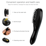 Hair Growth Comb Phototherapy Massage Comb Positive Negative Ion Hair Growth Fluid Import Comb