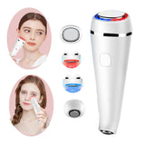 Hot Cold Face Massager Photon Light Therapy Skin Care Eye Care Cryotherapy Face Beauty Device