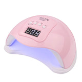 Nail Lamp 48W Dual Light Source UV Nail Lamp