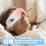 Eye Massager 4D Smart Airbag Vibration Eye Care Instrument Hot Compress Massager
