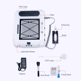 6 in 1 Smart Nail Drill 48W Nail Lamp Polisher LED Lighting Nail cleaner Multifunctional nail tool