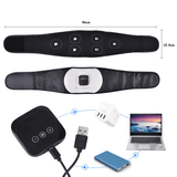 EMS Abdominal Muscle Fitness Trainer Electric Abdominal Massager Slimming Waist Belt