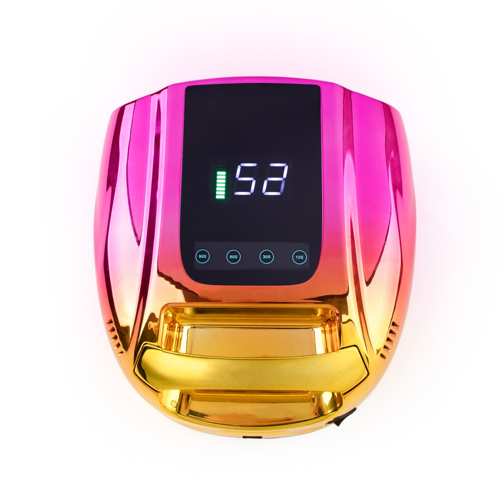 Nail Lamp 96W Rechargeable Gradient Color 