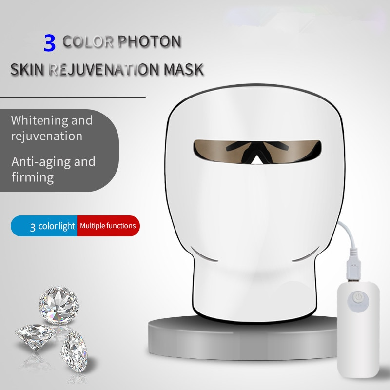 Led Beauty Mask SPA Light Therapy Mask Face Lift Facial Skin Rejuvenation Care Tool