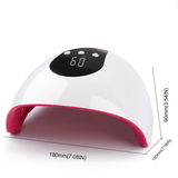 Nail Lamp 72W Dual Light Source UV Nail Lamp