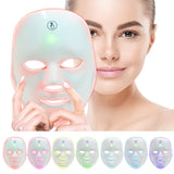 7 Colors Light Therapy Facial Mask Touch Charge LED Photon Skin Rejuvenation Beauty Mask