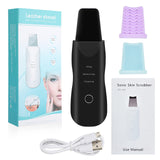 Deep Face Cleaner Machine Skin Scrubber Remove Dirt Blackhead Grease and Makeup Dirt Facial Whitening Lifting