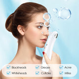 Remove blackhead hot compress water circulation instrument USB charging facial cleaning beauty