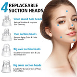 Remove blackhead hot compress water circulation instrument USB charging facial cleaning beauty