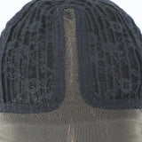 Bob human hair wig T-part Small gap lace headgear hand-woven headgear