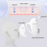 EMS Electric Pulse Face Mask Facial Lifting Firming Massager